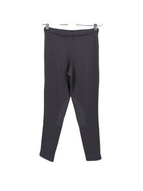 Devon Aire Womens Medium Power Fleece Gray Pull On Riding Breeches Pants NEW